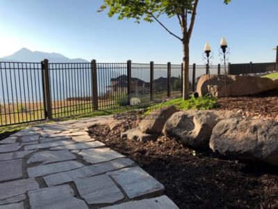 Aluminum Protective Fencing for Residential Property