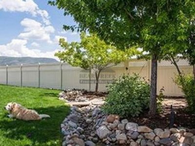 Custom Vinyl Privacy Fence