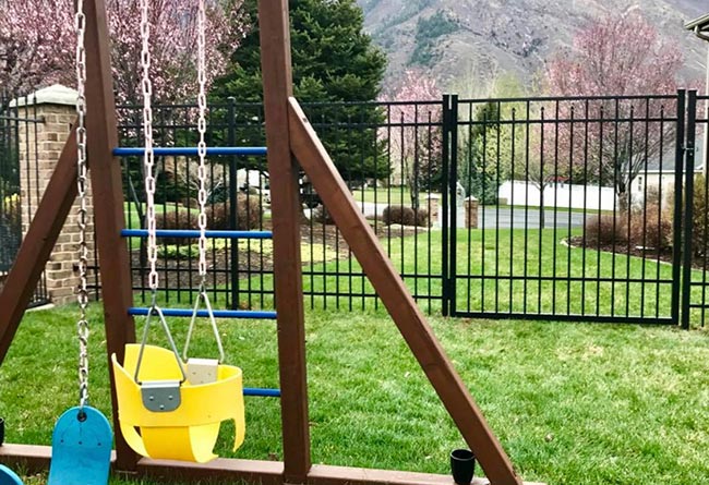 Flat Top Aluminum Fence Products Flat Top Aluminum Fence Products