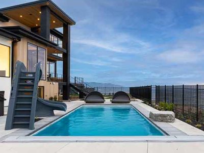 Modern Outdoor Pool Fencing