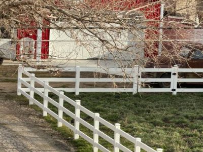 Ranch Rail Fence Replacement