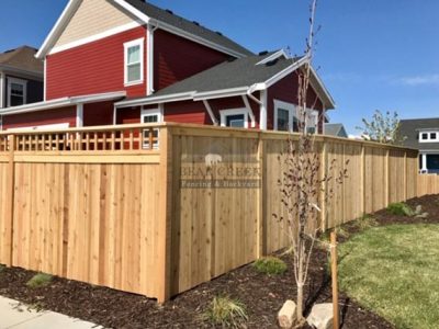 Residential Wood Privacy Fencing