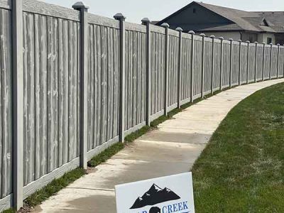 Simtek Sherwood Fence Installation