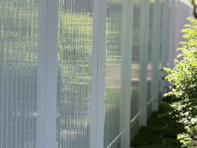 Vinyl Privacy Fence For Residential Use