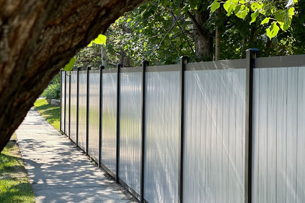 Avimore Modern Fencing Installation