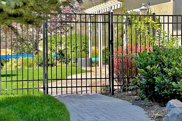Home Flat Top Aluminum Fencing Home Flat Top Aluminum Fencing