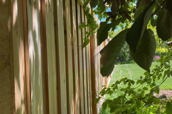 Residential Shadowbox Fence