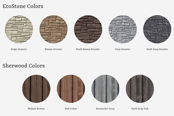 Simtek Fence Color Options
